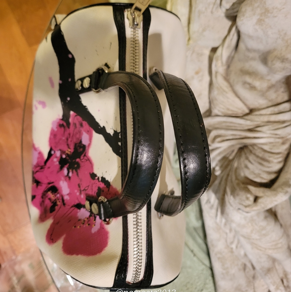 L.A.M.B. by Gwen Stefani Cherry Blossom Handbag Luxury Designer Vintage #525 - Picture 12 of 14